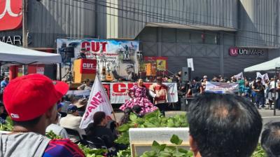CUT conmemora el Día del Trabajador en Iquique y denuncia sobrecarga laboral en servicios públicos