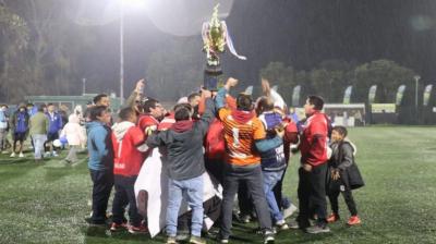 Castro celebró la gran final del fútbol rural con masiva participación