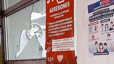 Valparaíso: brutal ataque sufrieron el Cesfam Mena y el Sapu Quebrada Verde