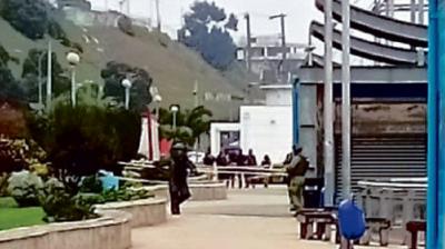 Maleta olvidada obligó a desplegar operativo del Gope en paseo Bellamar