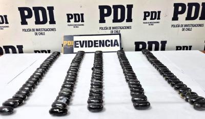 PDI detuvo a imputado con 118 ovoides con ketamina en polvo en aeropuerto de Arica
