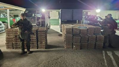 Sorprenden a tres sujetos ingresando cargamento de contrabando en la zona fronteriza de Colchane