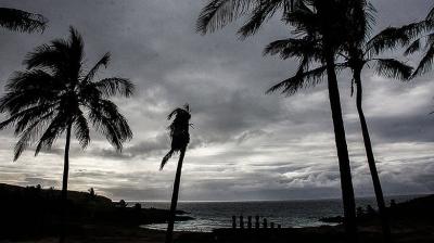Rachas de hasta 50 km/h: DMC emite aviso por viento “normal a moderado” en Rapa Nui