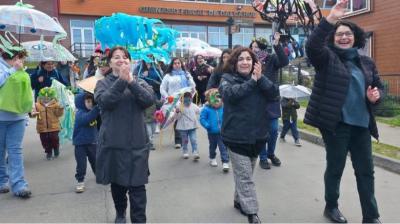 Dalcahue conmemoró el Día Mundial del Reciclaje con masiva jornada ciudadana