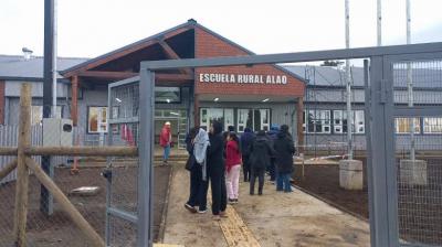 Obras de reposición de la Escuela Rural de Alao alcanzan un 95% de avance