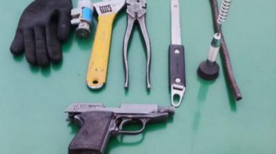 Ciclista fue sorprendido con arma de fuego en Hijuelas: fue detenido