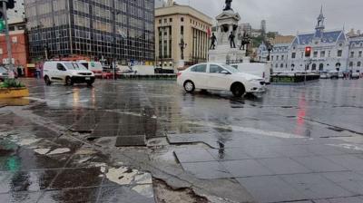 Por más de 600 días se extenderán los trabajos en Plaza Sotomayor de Valparaíso