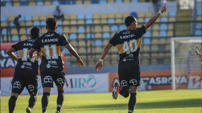 [FOTOS] Everton se durmió tres minutos y terminó la primera rueda con una derrota ante Palestino