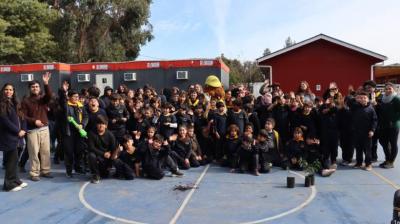 Forestín festejó sus 50 años junto a comunidad de la Escuela Juan José Tortel de Quilpué
