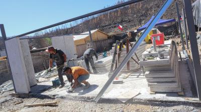 Reconstrucción tras incendios en Biobío: Vivienda espera acercarse este año al 100% de subsidios asignados