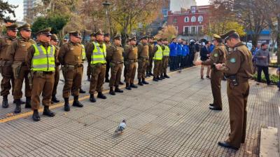 Carabineros y municipio de Concepción realizan copamiento preventivo contra el comercio ilegal