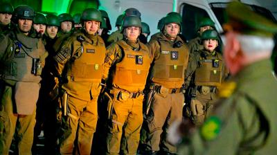 Operativo de Carabineros en la Región de Valparaíso dejó 29 personas detenidas