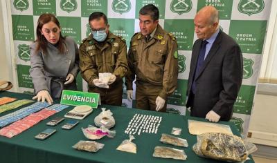 "Droga del terror": 19 detenidos y armamento incautado en nuevos operativos contra narcotraficantes en Antofagasta
