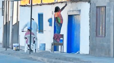 Familias afinan detalles en sus casas antes del inicio de la Fiesta de La Tirana