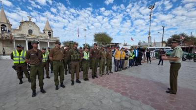 Refuerzan servicios en el pueblo de La Tirana por las festividades de la Virgen del Carmen