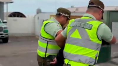 Carabineros detuvo en Iquique a hombre que mantenía una orden de detención con alerta roja desde Interpol