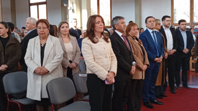 Primera dama participó  en la Fiesta Oficial de Santa Teresa de Los Andes