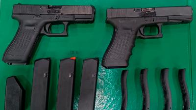 Dos personas fueron detenidas en el paso Fronterizo Los Libertadores: tres armas de fuego fueron incautadas