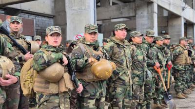 Ejército despliega efectivos en la provincia de Quillota para apoyar respuesta ante sistema frontal