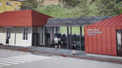 Ancud impulsa proyecto para recuperar la histórica ex estación de trenes como espacio cultural