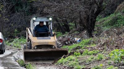 Más de 2.000 cortes de nylon y 8.000 sacos de arena se han entregado por sistema frontal en Valparaíso