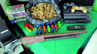 Robo de televisor permitió descubrir droga, arma y especies sustraídas en El Quisco