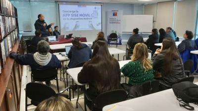 Más de 30 funcionarios municipales se capacitaron en aplicación de fichas FIBE Digital en la Región de Valparaíso