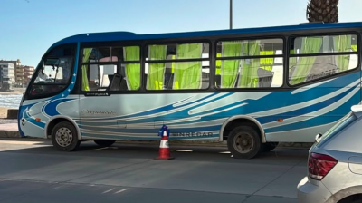 Conductor de microbús fue detenido en Algarrobo tras dar positivo a marihuana en fiscalización