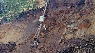 Matrimonio y su bebé quedaron aislados por deslizamiento de tierra en San Juan