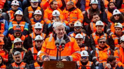 Los Andes: Kast encabezó conmemoración del Día del Minero en División Andina de Codelco