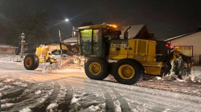 Más de dos mil personas siguen aisladas en Lonquimay por intensas nevadas