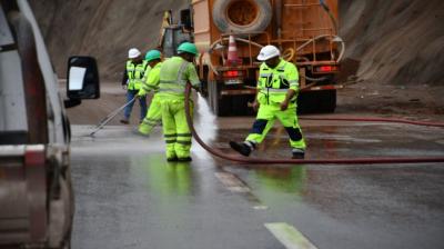 Habilitan bajada de la Ruta A-16 que une Iquique y Alto Hospicio exclusivamente para camiones y buses