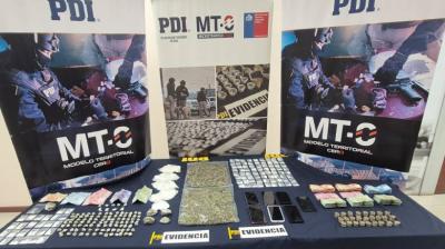 Operativo de la PDI golpea a red que abastecía a narcotraficantes en Playa Ancha