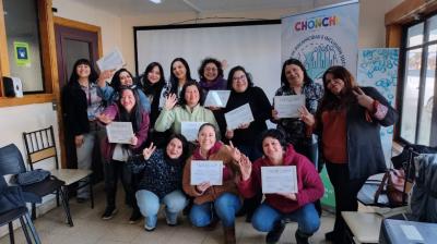 En Chonchi finalizó taller de cosmética natural y Medicinal con nuevas herramientas para vecinas