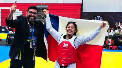 Iquiqueña se quedó con el oro en torneo internacional de Taekwondo