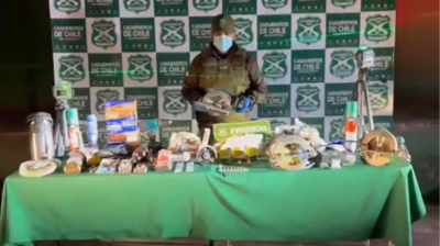 Carabineros detiene a tres guardias por robo de más de $2 millones en Los Andes