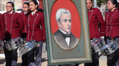 Petorca conmemora los 217 años del natalicio de Manuel Montt con acto en la Plaza de Armas