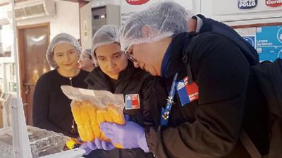 Fiscalizan la venta de empanadas y carnes en previa de las Fiestas Patrias