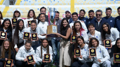 Everton femenino recibe homenaje tras lograr el ascenso a Primera División