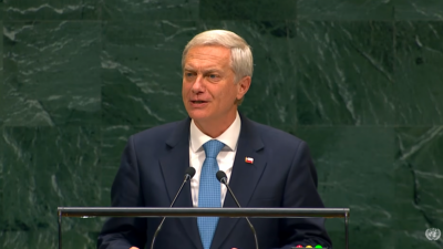 Kast en la ONU: "Chile está de vuelta"