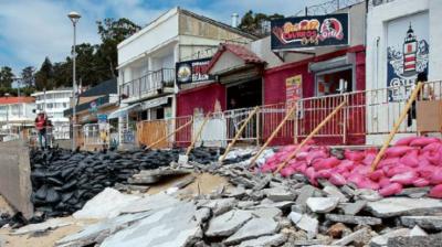 Preparan nuevas obras de emergencia para el borde costero de Algarrobo