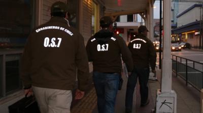 Presos quedaron cuatro imputados hallados con dos kilos de marihuana en sector Salto Chico de Puerto Montt