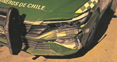 Sujeto lanzaba “pelotazos” con su hijo al interior de auto: operativo en sector de la cárcel de Copiapó