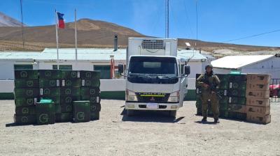 [VIDEO]  Decomisan 85 mil cajetillas de cigarrillos de contrabando en Tarapacá