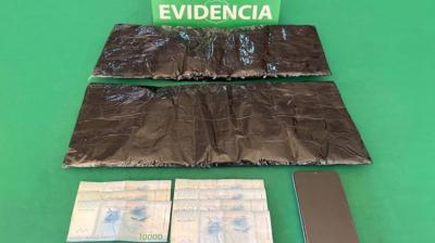 Can delató a pasajera que viajaba con más de dos kilos de pasta base en la Ruta 15- CH en Tarapacá