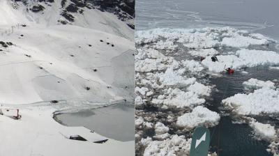 Avalancha en Los Andes deja 3 fallecidos y 2 heridos: buscan un cuerpo en el agua y todos serían de Santiago