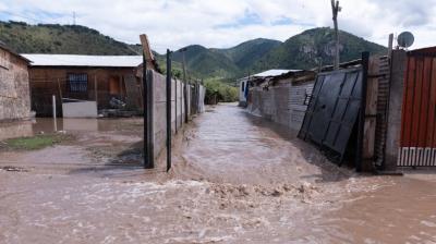 Senapred ordena evacuar campamento de Talagante por desborde del río Mapocho